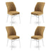 Cappuccino - Alb - 4 bucăți | SKU: 240CHR1427 | Set de scaune Flex, 45x42x93 cm, varianta Cappuccino - Alb - 4 bucăți, produs pentru amenajarea locuinței, disponibil online în România la CasaMob
