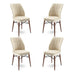 Crem - Maro - 4 bucăți | SKU: 240CHR1444 | Set de scaune Flex, 45x42x93 cm, varianta Crem - Maro - 4 bucăți, produs pentru amenajarea locuinței, disponibil online în România la CasaMob