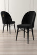 Negru - 4 bucăți | SKU: 240CHR1460 | Set de scaune Ritim, 44x42x96 cm, varianta Negru - 4 bucăți, produs pentru amenajarea locuinței, disponibil online în România la CasaMob