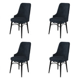 Set de scaune Pare, Diverse culori, Diverse configurații, 46x46x94 cm - Antracit - Negru - 4 bucăți | SKU: 240CHR1502 | Set de scaune Pare, 46x46x94 cm, varianta Antracit - Negru - 4 bucăți, produs pentru amenajarea locuinței, disponibil online în România la CasaMob