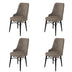 Cappuccino - Negru - 4 bucăți | SKU: 240CHR1503 | Set de scaune Pare, 46x46x94 cm, varianta Cappuccino - Negru - 4 bucăți, produs pentru amenajarea locuinței, disponibil online în România la CasaMob