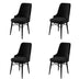 Negru - 4 bucăți | SKU: 240CHR1506 | Set de scaune Pare, 46x46x94 cm, varianta Negru - 4 bucăți, produs pentru amenajarea locuinței, disponibil online în România la CasaMob