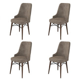Set de scaune Pare, Diverse culori, Diverse configurații, 46x46x94 cm - Cappuccino - Maro - 4 bucăți | SKU: 240CHR1533 | Set de scaune Pare, 46x46x94 cm, varianta Cappuccino - Maro - 4 bucăți, produs pentru amenajarea locuinței, disponibil online în România la CasaMob