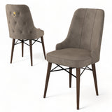 Set de scaune Pare, Diverse culori, Diverse configurații, 46x46x94 cm - Cappuccino - Maro - 4 bucăți | SKU: 240CHR1533 | Set de scaune Pare, 46x46x94 cm, varianta Cappuccino - Maro - 4 bucăți, produs pentru amenajarea locuinței, disponibil online în România la CasaMob