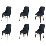 Set de scaune Pare, Diverse culori, Diverse configurații, 46x46x94 cm - Antracit - Maro - 6 bucăți | SKU: 240CHR1537 | Set de scaune Pare, 46x46x94 cm, varianta Antracit - Maro - 6 bucăți, produs pentru amenajarea locuinței, disponibil online în România la CasaMob