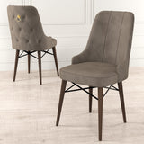 Set de scaune Pare, Diverse culori, Diverse configurații, 46x46x94 cm - Cappuccino - Maro - 6 bucăți | SKU: 240CHR1538 | Set de scaune Pare, 46x46x94 cm, varianta Cappuccino - Maro - 6 bucăți, produs pentru amenajarea locuinței, disponibil online în România la CasaMob