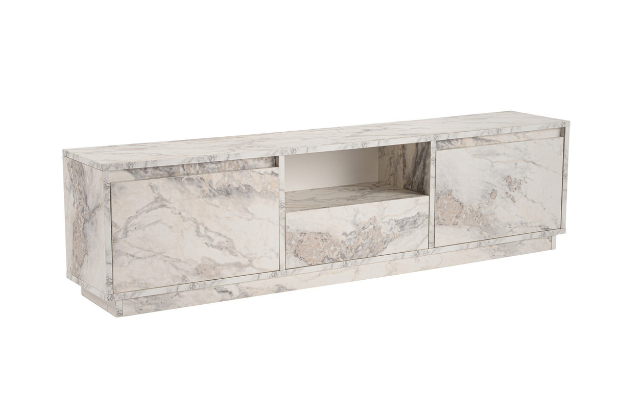 Comodă TV Vanguard - Fressia Marble, Freesia marble, 160x30x42 cm