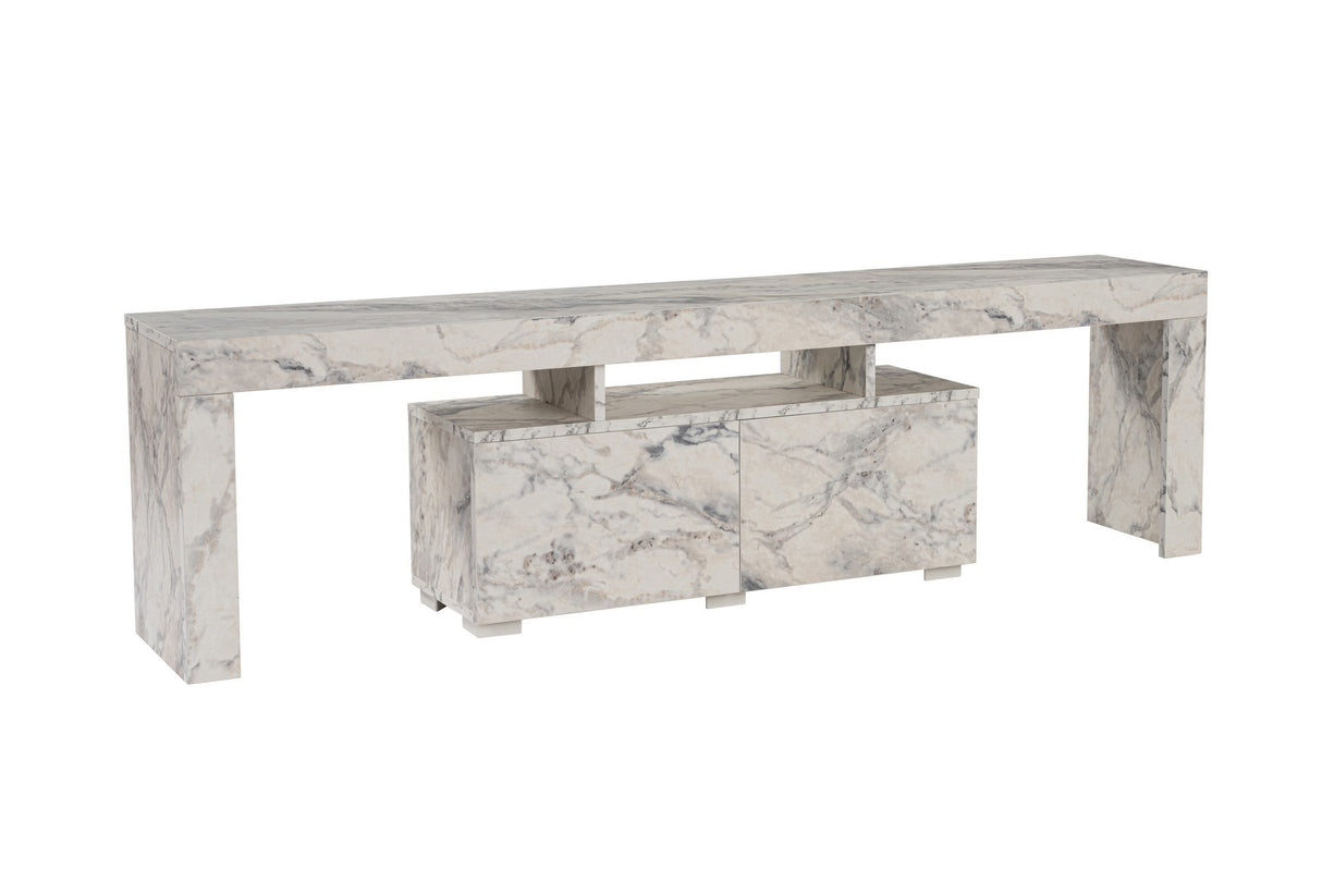 Comodă TV Enclave - Fressia Marble, Freesia marble, 180x31x50 cm