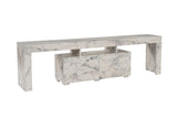 Comodă TV Enclave - Fressia Marble, Freesia marble, 180x31x50 cm