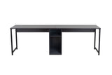 Birou Twin, Diverse culori, 240x60x74 cm - Antracit - Negru | SKU: 241NRD1104 | Birou Twin, 240x60x74 cm, varianta Antracit - Negru, produs pentru amenajarea locuinței, disponibil online în România la CasaMob