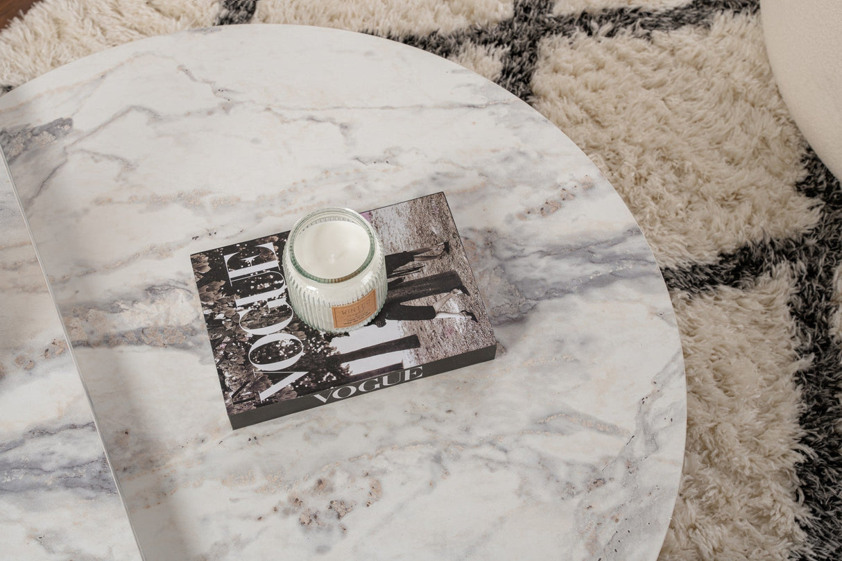 Măsuță de cafea Orion, Diverse culori, 90x60x30 cm - Freesia marble | SKU: 241NRD1203 | Măsuță de cafea Orion, 90x60x30 cm, varianta Freesia marble, produs pentru amenajarea locuinței, disponibil online în România la CasaMob