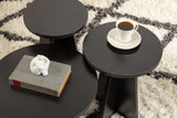 Set 3 măsuțe de cafea Lume, Diverse culori, 28x28x48 cm - Wood black | SKU: 241NRD1211 | Set 3 măsuțe de cafea Lume, 28x28x48 cm, varianta Wood black, produs pentru amenajarea locuinței, disponibil online în România la CasaMob