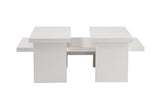 Măsuță de cafea Sanctuary, Diverse culori, 110x45x30 cm - Wood white | SKU: 241NRD1219 | Măsuță de cafea Sanctuary, 110x45x30 cm, varianta Wood white, produs pentru amenajarea locuinței, disponibil online în România la CasaMob