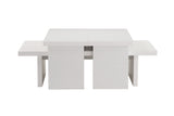 Măsuță de cafea Sanctuary, Diverse culori, 110x45x30 cm - Wood white | SKU: 241NRD1219 | Măsuță de cafea Sanctuary, 110x45x30 cm, varianta Wood white, produs pentru amenajarea locuinței, disponibil online în România la CasaMob