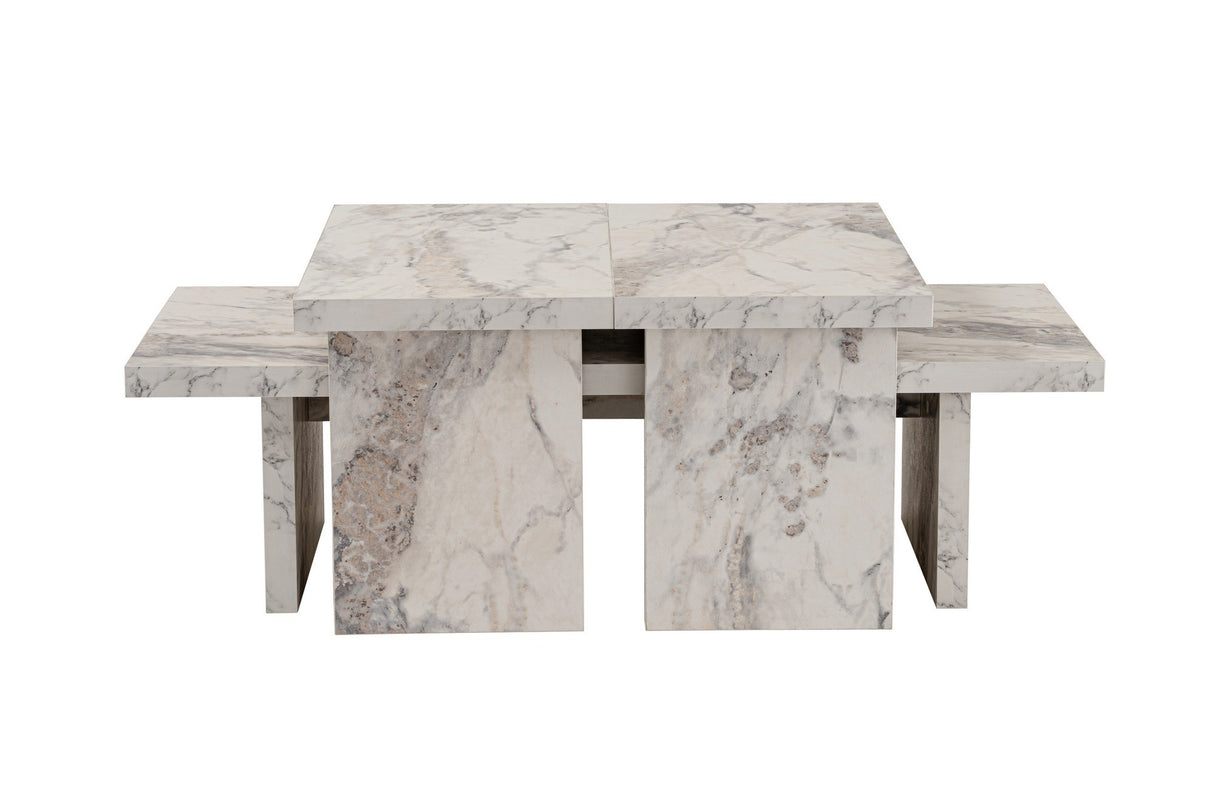 Măsuță de cafea Sanctuary - Fressia Marble, Freesia marble, 110x45x30 cm