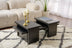 Wood black | SKU: 241NRD1221 | Măsuță de cafea Sanctuary, 110x45x30 cm, varianta Wood black, produs pentru amenajarea locuinței, disponibil online în România la CasaMob