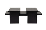 Măsuță de cafea Sanctuary, Diverse culori, 110x45x30 cm - Wood black | SKU: 241NRD1221 | Măsuță de cafea Sanctuary, 110x45x30 cm, varianta Wood black, produs pentru amenajarea locuinței, disponibil online în România la CasaMob