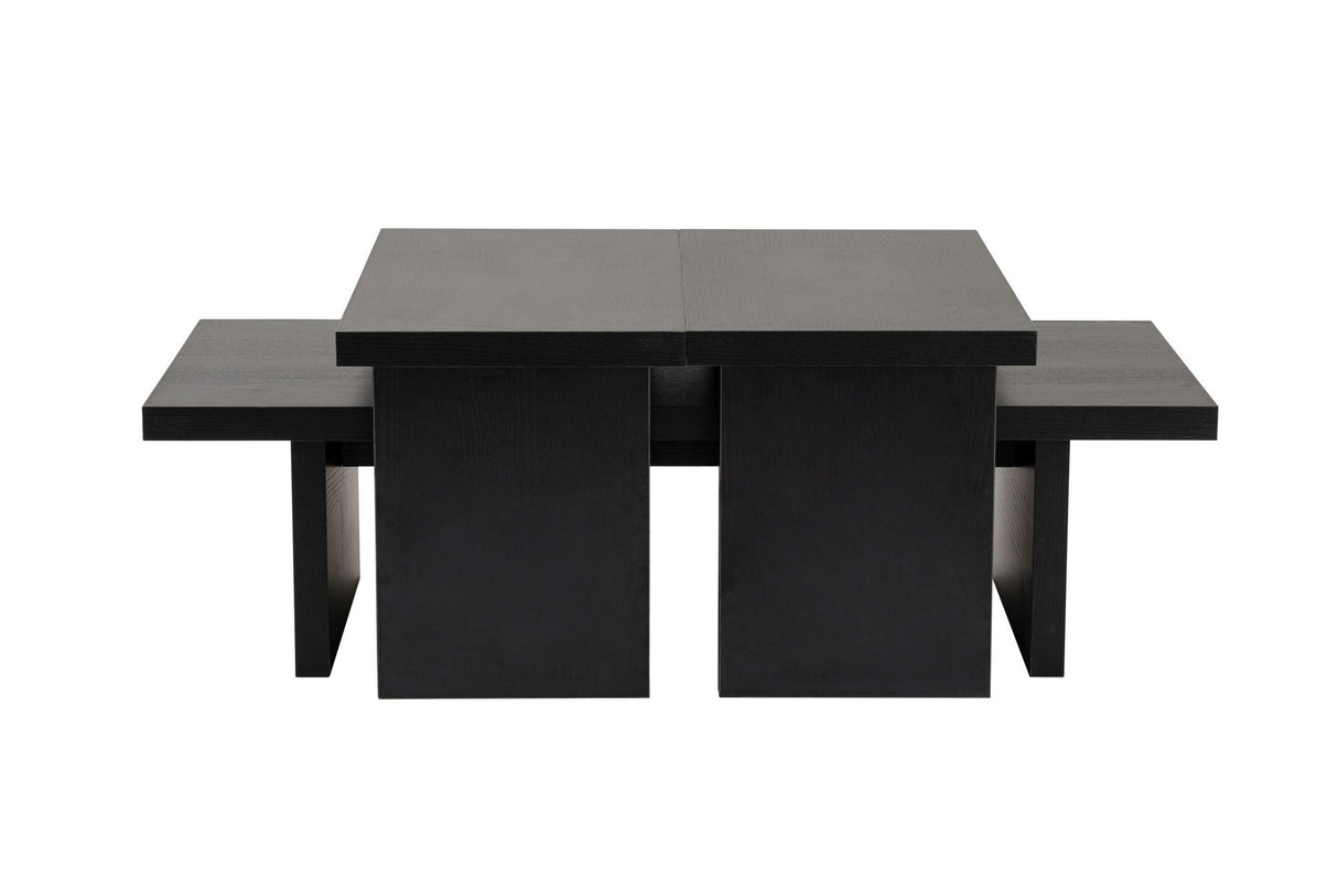 Măsuță de cafea Sanctuary, Diverse culori, 110x45x30 cm - Wood black | SKU: 241NRD1221 | Măsuță de cafea Sanctuary, 110x45x30 cm, varianta Wood black, produs pentru amenajarea locuinței, disponibil online în România la CasaMob