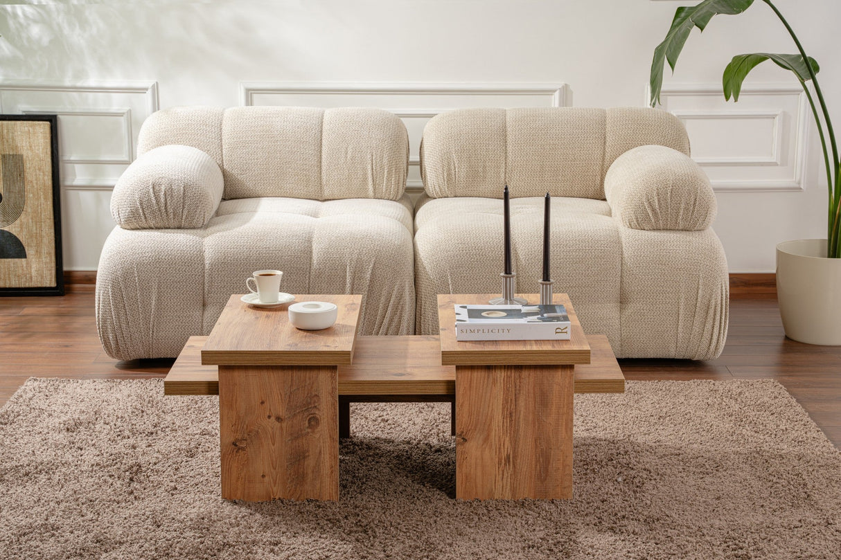 Măsuță de cafea Sanctuary, Diverse culori, 110x45x30 cm - Pin atlantic | SKU: 241NRD1223 | Măsuță de cafea Sanctuary, 110x45x30 cm, varianta Pin atlantic, produs pentru amenajarea locuinței, disponibil online în România la CasaMob