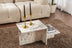 Măsuță de cafea Harmony - Fressia Marble, Freesia marble, 80x40x40 cm, SKU 241NRD1224, imagine 1