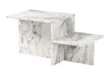 Măsuță de cafea Harmony - Fressia Marble, Freesia marble, 80x40x40 cm