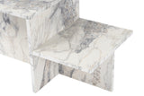 Măsuță de cafea Harmony - Fressia Marble, Freesia marble, 80x40x40 cm