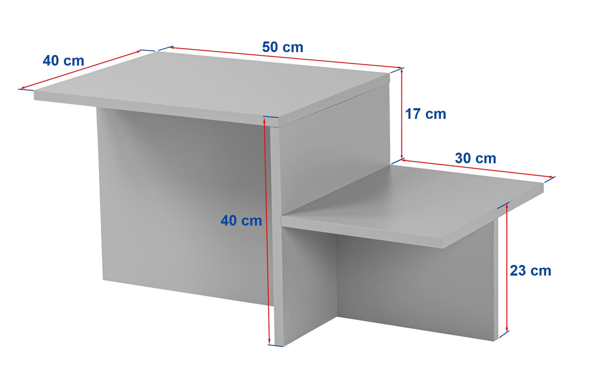 Măsuță de cafea Harmony, Diverse culori, 80x40x40 cm - Pin atlantic | SKU: 241NRD1225 | Măsuță de cafea Harmony, 80x40x40 cm, varianta Pin atlantic, produs pentru amenajarea locuinței, disponibil online în România la CasaMob