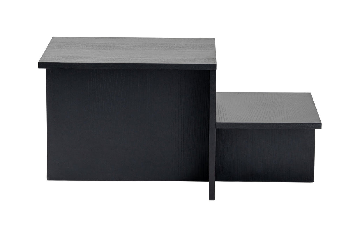 Măsuță de cafea Harmony, Diverse culori, 80x40x40 cm - Wood black | SKU: 241NRD1227 | Măsuță de cafea Harmony, 80x40x40 cm, varianta Wood black, produs pentru amenajarea locuinței, disponibil online în România la CasaMob