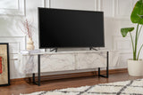Comodă TV Serenity - Fressia, Diverse culori, 180x30x50 cm - Freesia marble - Negru | SKU: 241NRD1306 | Comodă TV Serenity - Fressia, 180x30x50 cm, varianta Freesia marble - Negru, produs pentru amenajarea locuinței, disponibil online în România la CasaMob