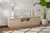 Comodă TV Vanguard, Diverse culori, 160x30x42 cm - Travertin | SKU: 241NRD1315 | Comodă TV Vanguard, 160x30x42 cm, varianta Travertin, produs pentru amenajarea locuinței, disponibil online în România la CasaMob
