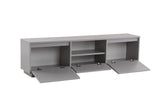 Comodă TV Vanguard, Diverse culori, 160x30x42 cm - Gri | SKU: 241NRD1317 | Comodă TV Vanguard, 160x30x42 cm, varianta Gri, produs pentru amenajarea locuinței, disponibil online în România la CasaMob