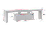 Comodă TV Enclave, Diverse culori, 180x31x50 cm - Pin atlantic | SKU: 241NRD1319 | Comodă TV Enclave, 180x31x50 cm, varianta Pin atlantic, produs pentru amenajarea locuinței, disponibil online în România la CasaMob