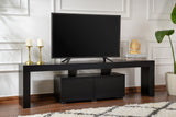 Comodă TV Enclave, Diverse culori, 180x31x50 cm - Wood black | SKU: 241NRD1321 | Comodă TV Enclave, 180x31x50 cm, varianta Wood black, produs pentru amenajarea locuinței, disponibil online în România la CasaMob