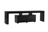 Comodă TV Enclave, Diverse culori, 180x31x50 cm - Wood black | SKU: 241NRD1321 | Comodă TV Enclave, 180x31x50 cm, varianta Wood black, produs pentru amenajarea locuinței, disponibil online în România la CasaMob