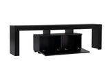 Comodă TV Enclave, Diverse culori, 180x31x50 cm - Wood black | SKU: 241NRD1321 | Comodă TV Enclave, 180x31x50 cm, varianta Wood black, produs pentru amenajarea locuinței, disponibil online în România la CasaMob