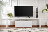 Comodă TV Enclave, Diverse culori, 180x31x50 cm - Natural white | SKU: 241NRD1323 | Comodă TV Enclave, 180x31x50 cm, varianta Natural white, produs pentru amenajarea locuinței, disponibil online în România la CasaMob