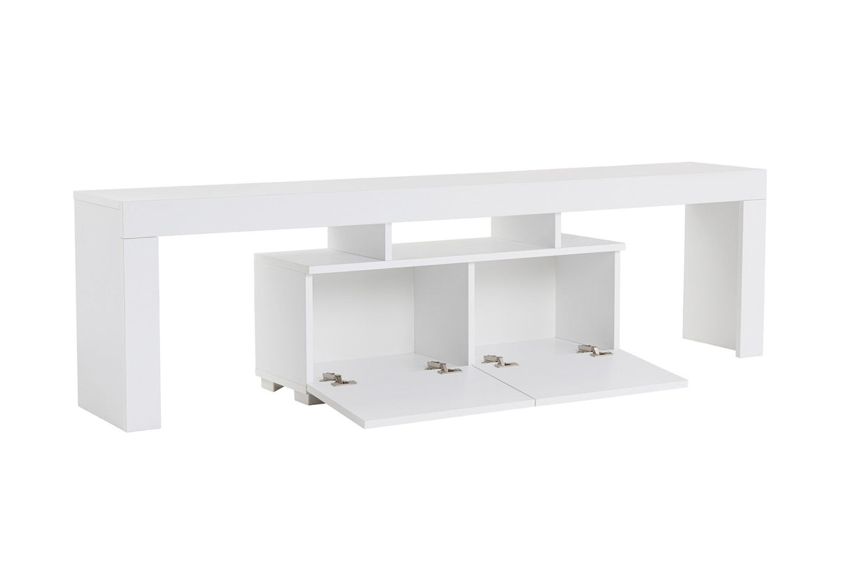 Comodă TV Enclave, Diverse culori, 180x31x50 cm - Natural white | SKU: 241NRD1323 | Comodă TV Enclave, 180x31x50 cm, varianta Natural white, produs pentru amenajarea locuinței, disponibil online în România la CasaMob