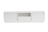 Comodă TV Vanguard, Diverse culori, 160x30x42 cm - Natural white | SKU: 241NRD1325 | Comodă TV Vanguard, 160x30x42 cm, varianta Natural white, produs pentru amenajarea locuinței, disponibil online în România la CasaMob