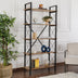 Venezia walnut - Negru | SKU: 241NRD1333 | Bibliotecă Elysian, 90x34x180 cm, varianta Venezia walnut - Negru, produs pentru amenajarea locuinței, disponibil online în România la CasaMob