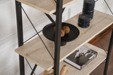 Bibliotecă Elysian, Diverse culori, 90x34x180 cm - Travertin - Negru | SKU: 241NRD1336 | Bibliotecă Elysian, 90x34x180 cm, varianta Travertin - Negru, produs pentru amenajarea locuinței, disponibil online în România la CasaMob