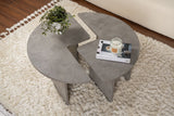 Măsuță de cafea Moira, Diverse culori - Concrete grey | SKU: 241NRD1407 | Măsuță de cafea Moira, varianta Concrete grey, produs pentru amenajarea locuinței, disponibil online în România la CasaMob