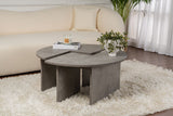 Măsuță de cafea Moira, Diverse culori - Concrete grey | SKU: 241NRD1407 | Măsuță de cafea Moira, varianta Concrete grey, produs pentru amenajarea locuinței, disponibil online în România la CasaMob