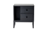 Noptieră Glimmer, Diverse culori, 45x30x50 cm - Wood black - Negru | SKU: 241NRD1411 | Noptieră Glimmer, 45x30x50 cm, varianta Wood black - Negru, produs pentru amenajarea locuinței, disponibil online în România la CasaMob