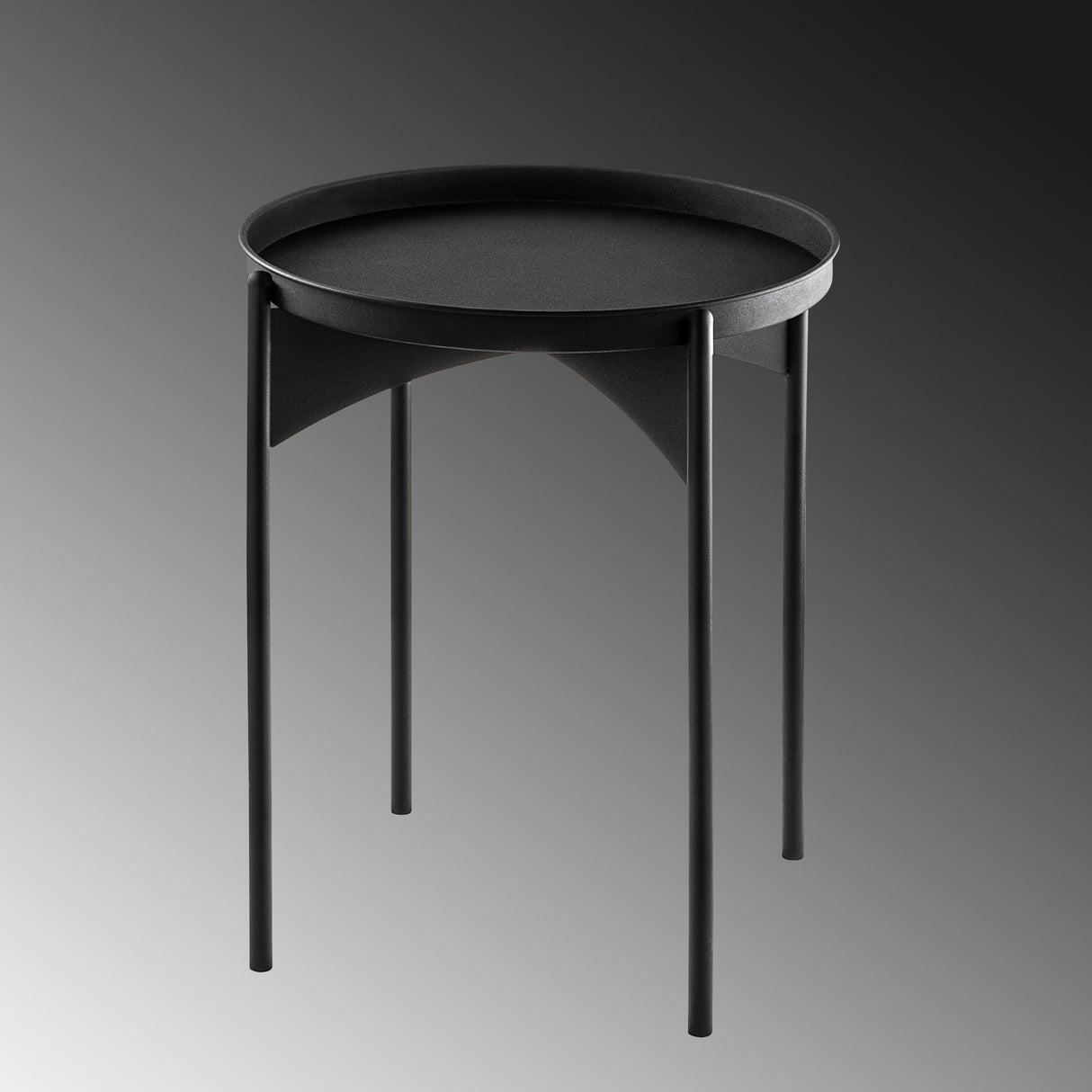 Măsuță de cafea Shb-002-A, Negru, 44x44x57 cm