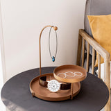 Accesoriu metalic decorativ Decorative Metal Accessory Elegance 3, Cupru, 25x28x21 cm