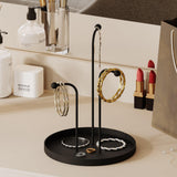 Accesoriu metalic decorativ Leros, Negru, 21x27 cm