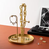 Accesoriu metalic decorativ Decorative Metal Accessory Modern 3, Aur, 21x27 cm