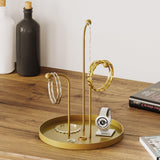 Accesoriu metalic decorativ Decorative Metal Accessory Modern 3, Aur, 21x27 cm