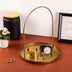 Accesoriu metalic decorativ Decorative Metal Accessory Artistic 4, Aur, 22.5x28 cm, SKU 247HFM1117