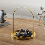 Accesoriu metalic decorativ Decorative Metal Accessory Artistic 4, Aur, 23x28 cm